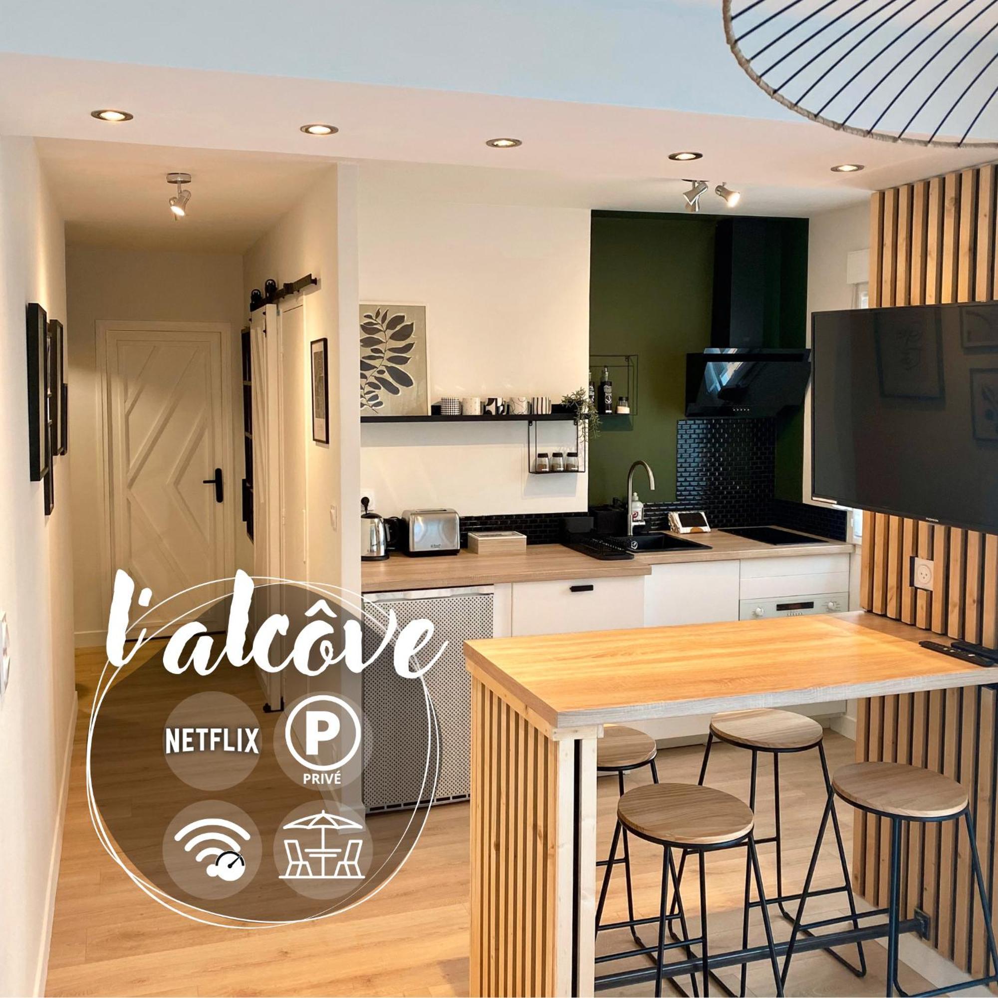 Ferienwohnung L'Alcove - T2 Calme, Terrasse & Parking Prive Castres  Exterior foto